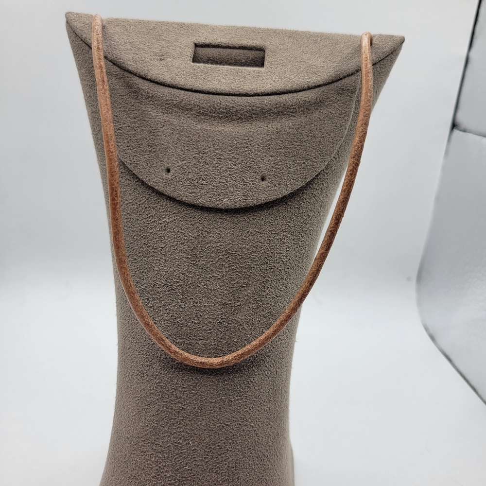 ATI Sterling silver Brown Leather Cord Necklace